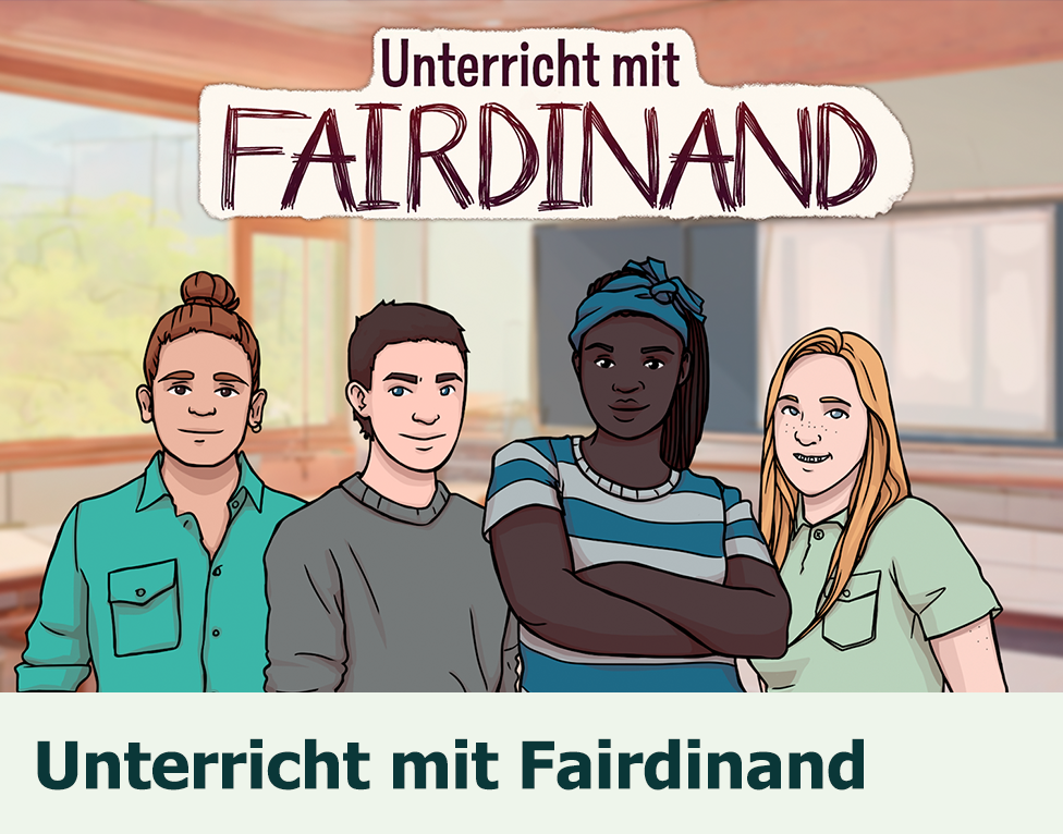 Unterricht mit Fairdinand: Ein digitales Simulationsspiel, das Vorurteile und Beurteilungen im Schulalltag thematisiert und die Reflexion fairer Unterrichtsgestaltung unterstützt. Ziel ist es, Chancengleichheit für Schüler:innen zu fördern.